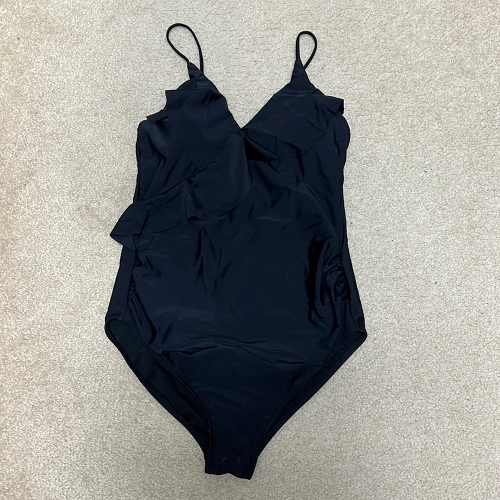 Black Maternity Swimsuit